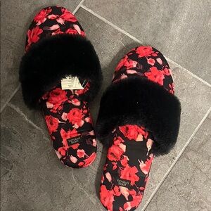Worn Victoria's Secret Slippers